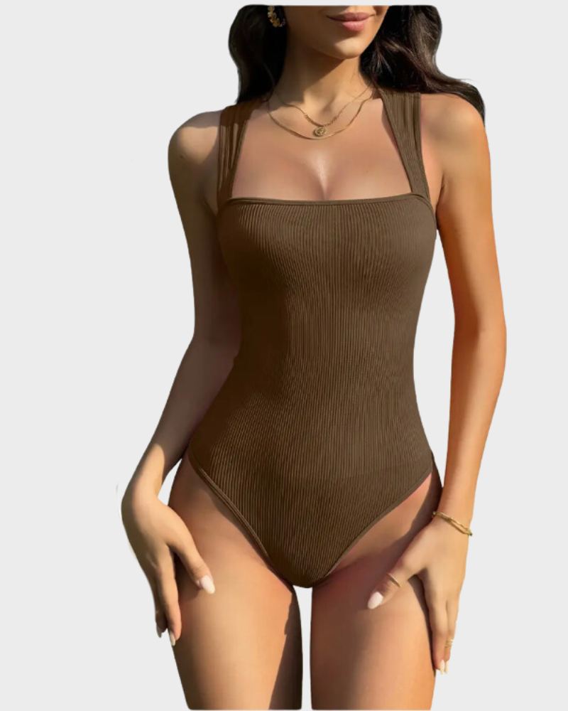 Body Sin Mangas Con Control De Abdomen