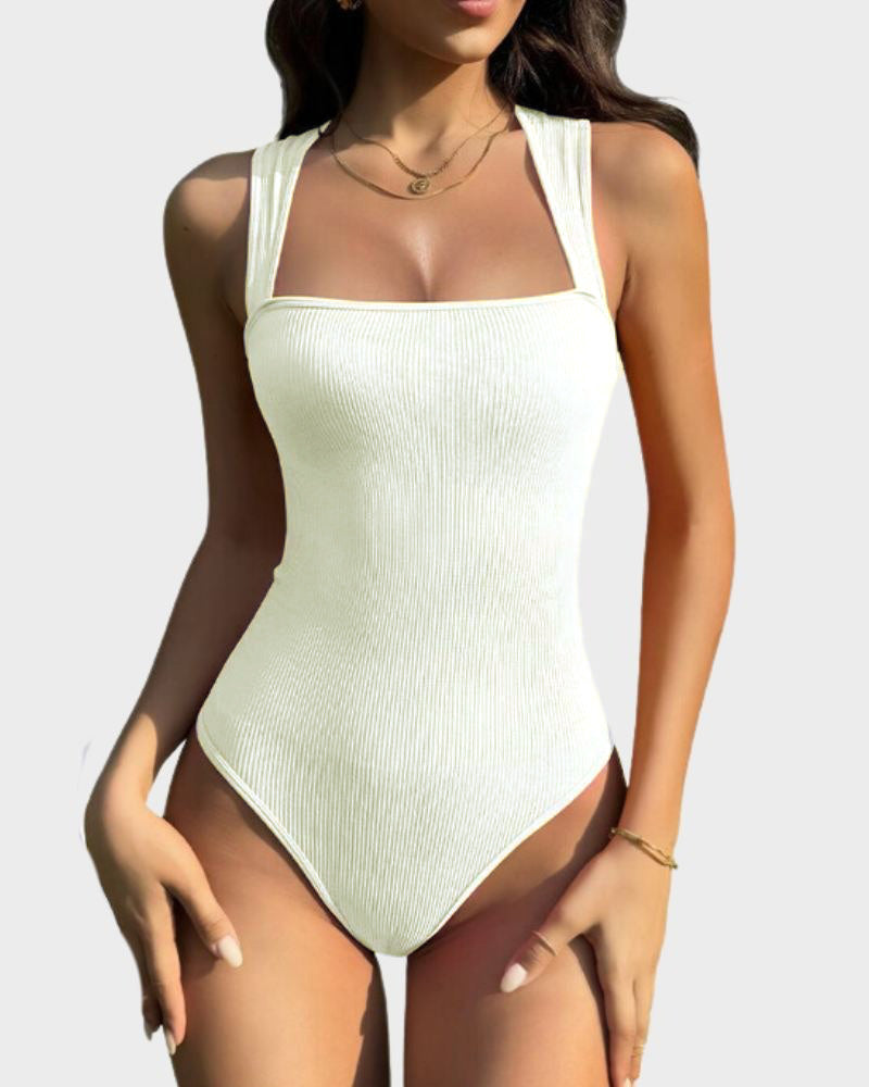 Body Sin Mangas Con Control De Abdomen