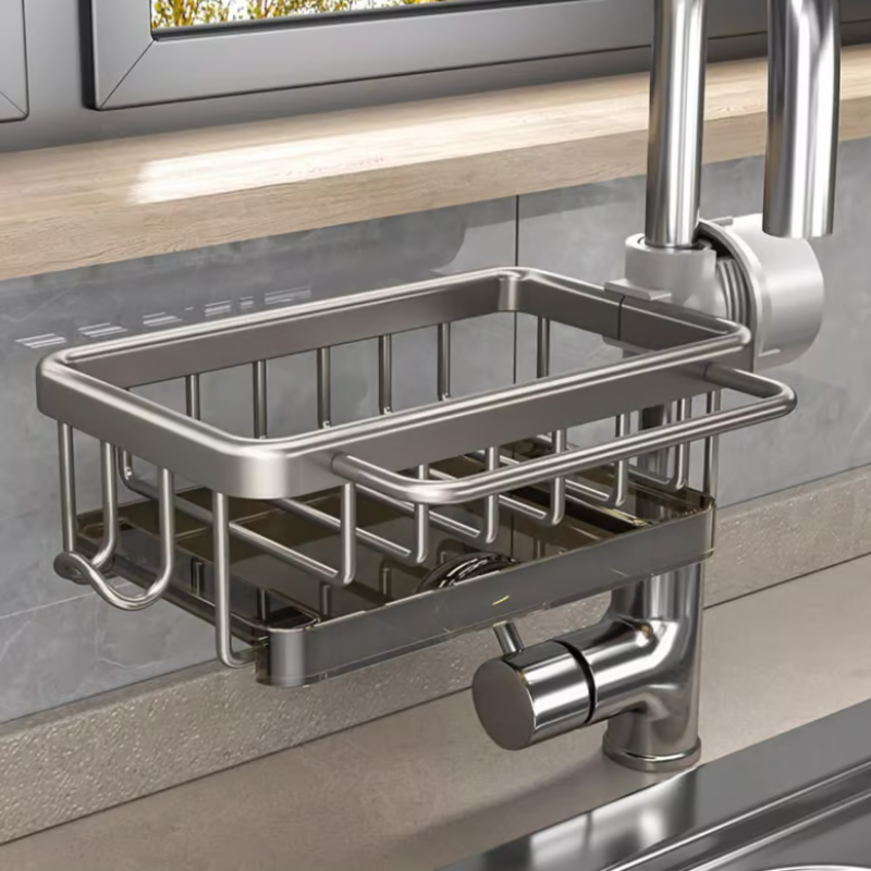 Organizador de grifos para fregaderos de cocina
