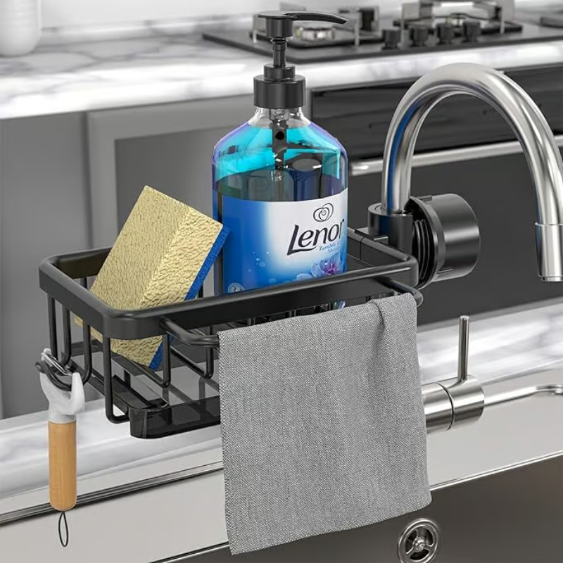 Organizador de grifos para fregaderos de cocina