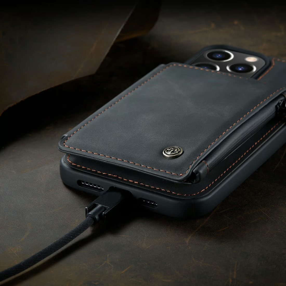 🔥Funda de cuero para iphone