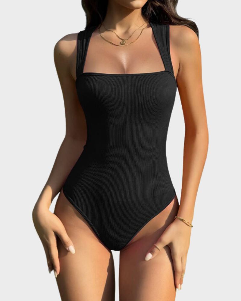 Body Sin Mangas Con Control De Abdomen