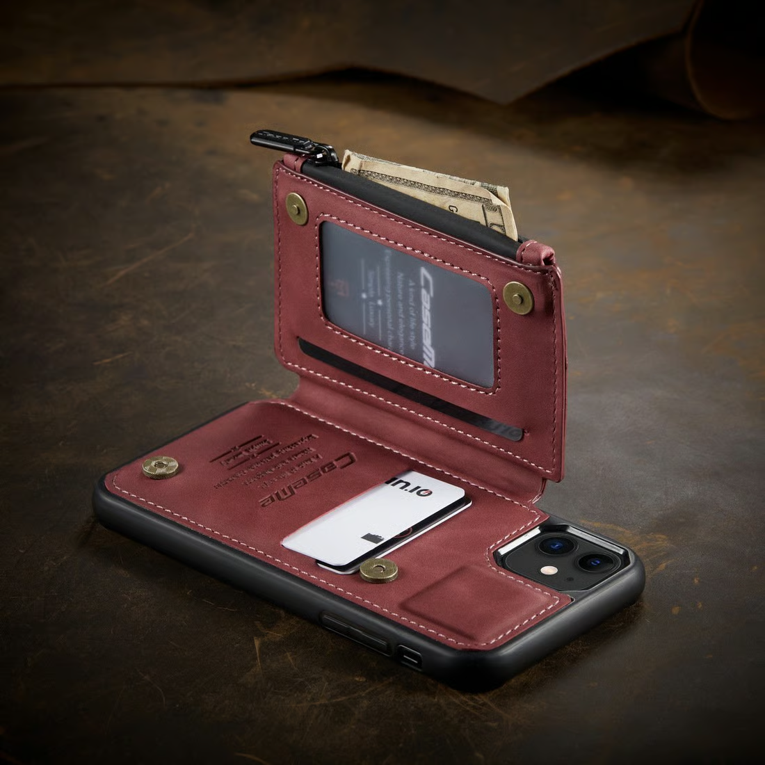 🔥Funda de cuero para iphone
