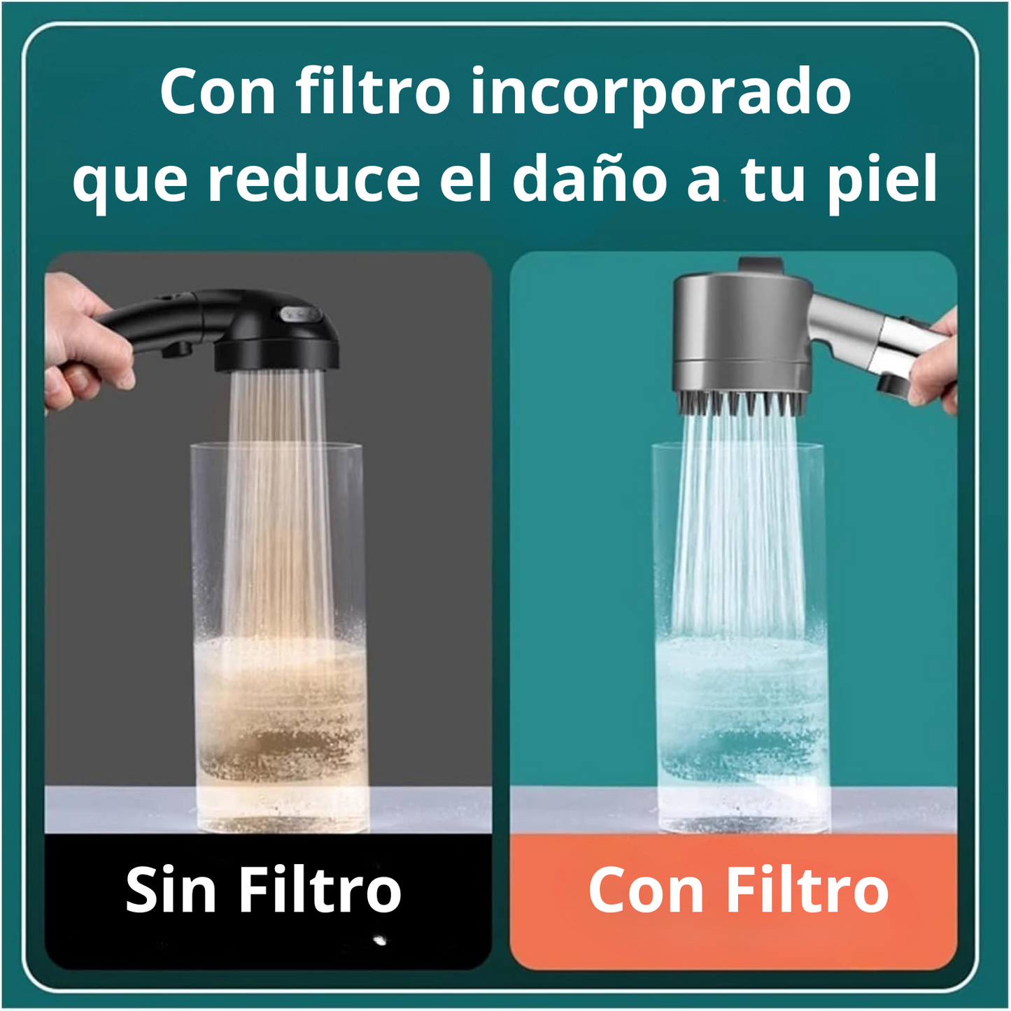 Cabezal de ducha viral