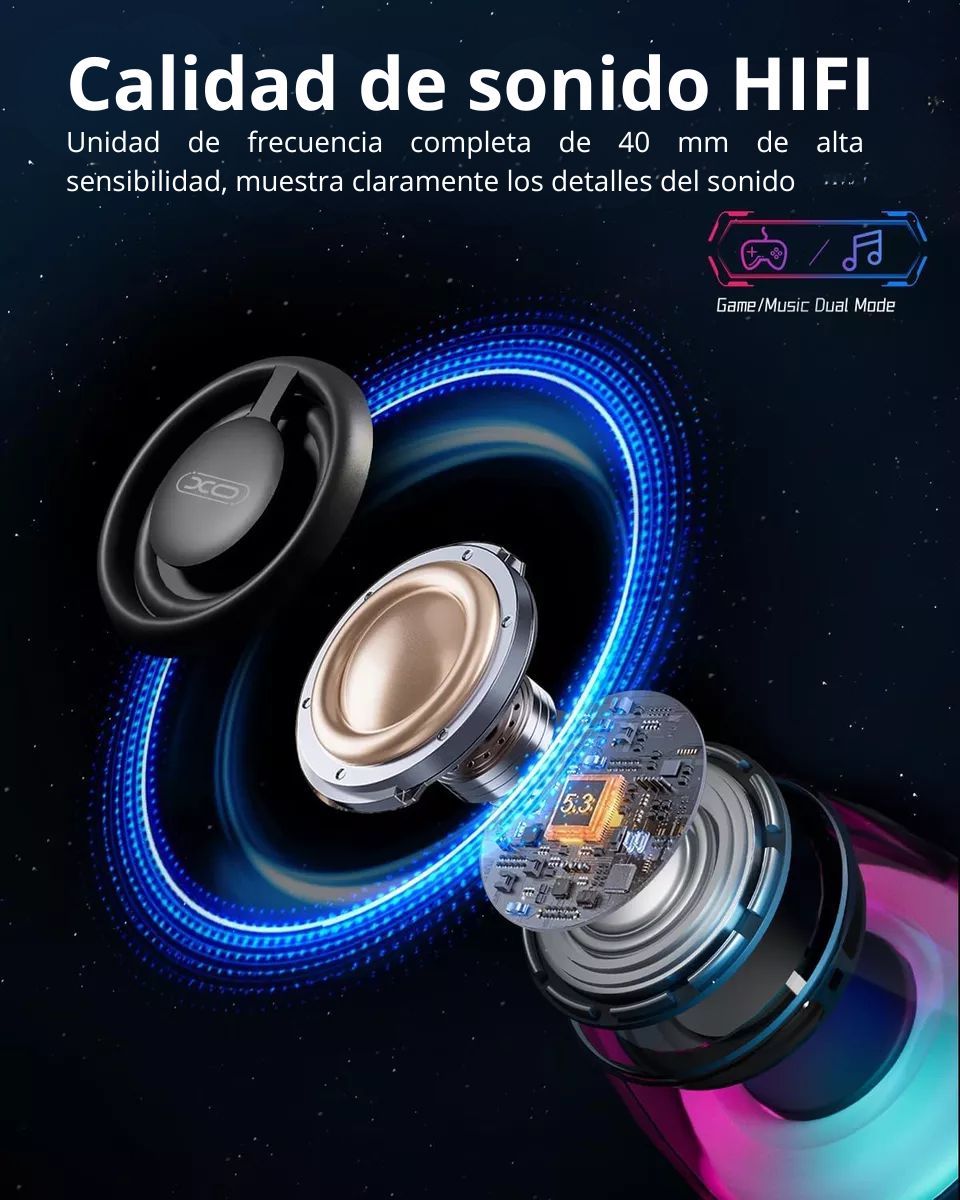 Altavoz Bluetooth magnético con caja de resonancia inalámbrica
