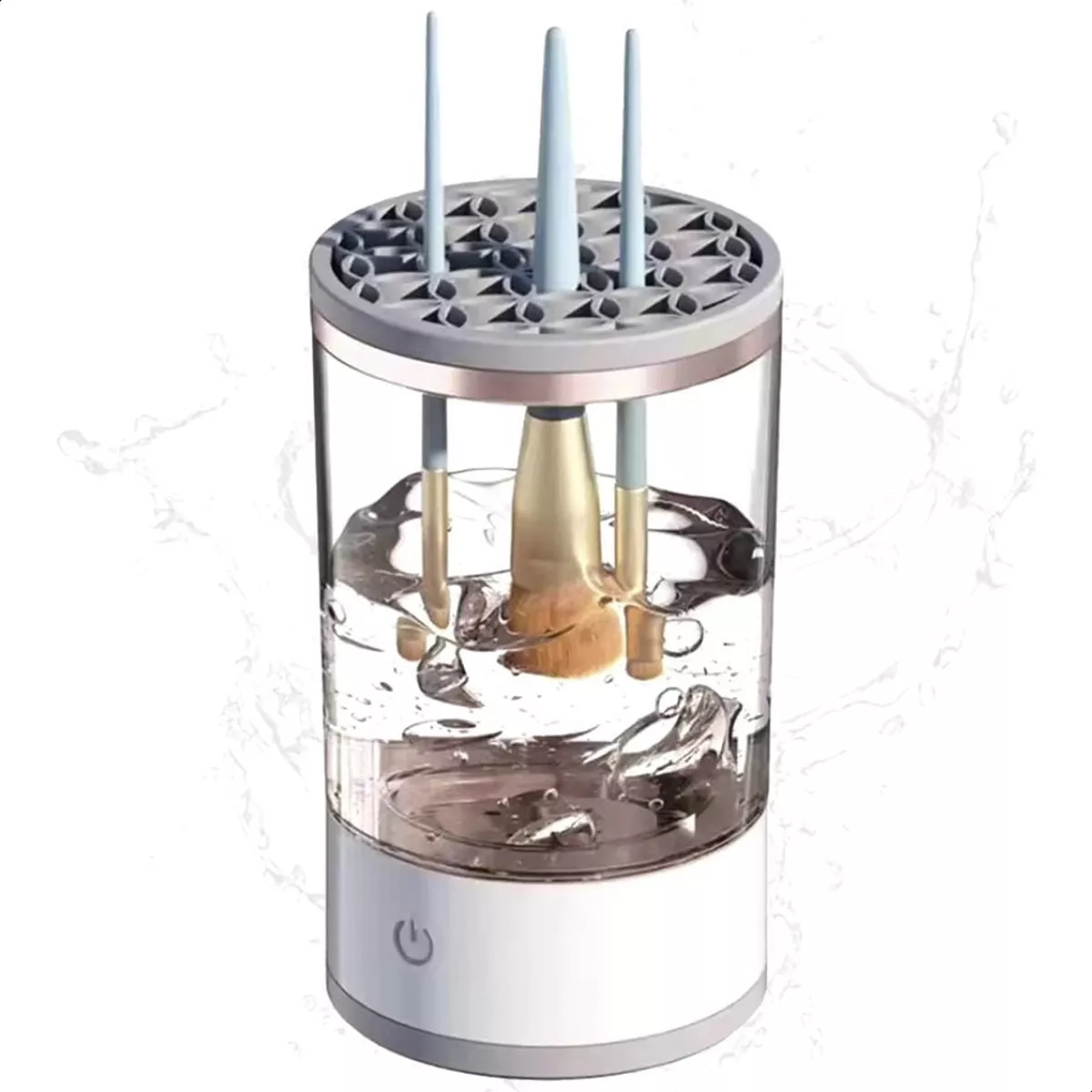 Recipiente Limpiador Secador Brocha Maquillaje