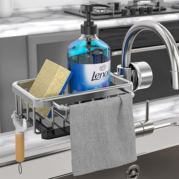 Organizador de grifo para fregadero de cocina