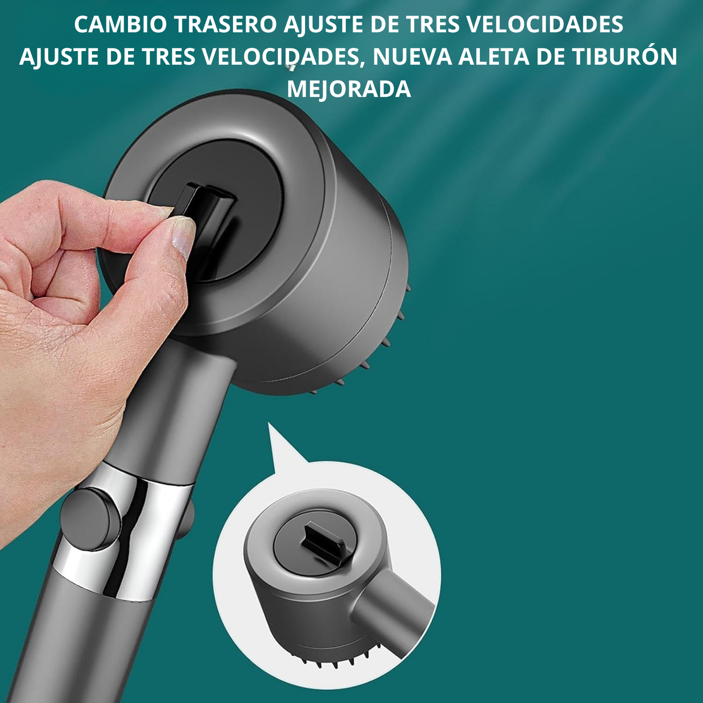 Cabezal de ducha viral