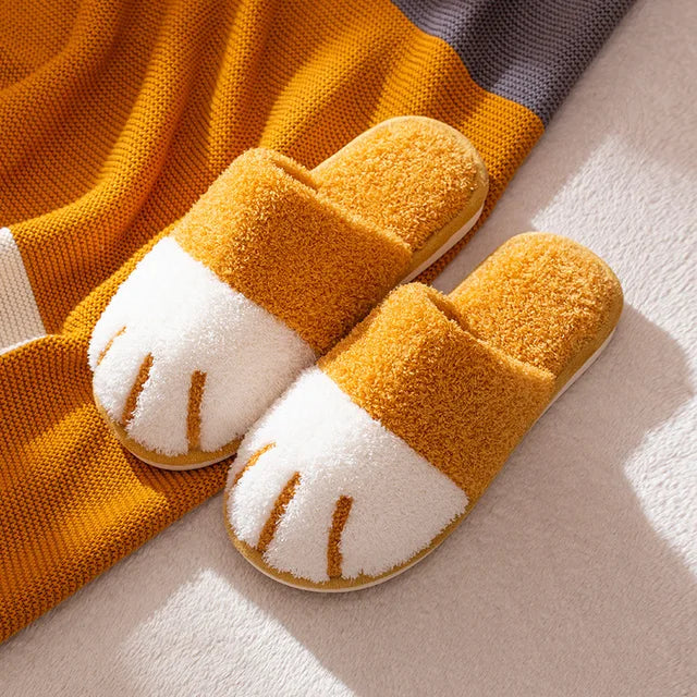 Pantuflas Plush Cat Paw: Calidez y Estilo